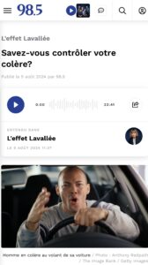 colère, rage au volant